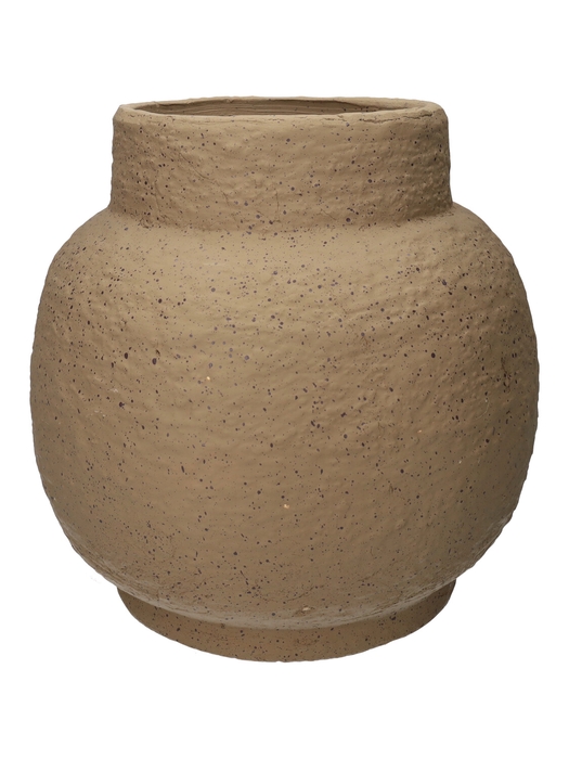 <h4>DF03-741270800 - Vase Velora d17/27xh26 brown</h4>