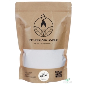 PEARLSAND CANDLE 400GR VANILLA (SCENTED!)