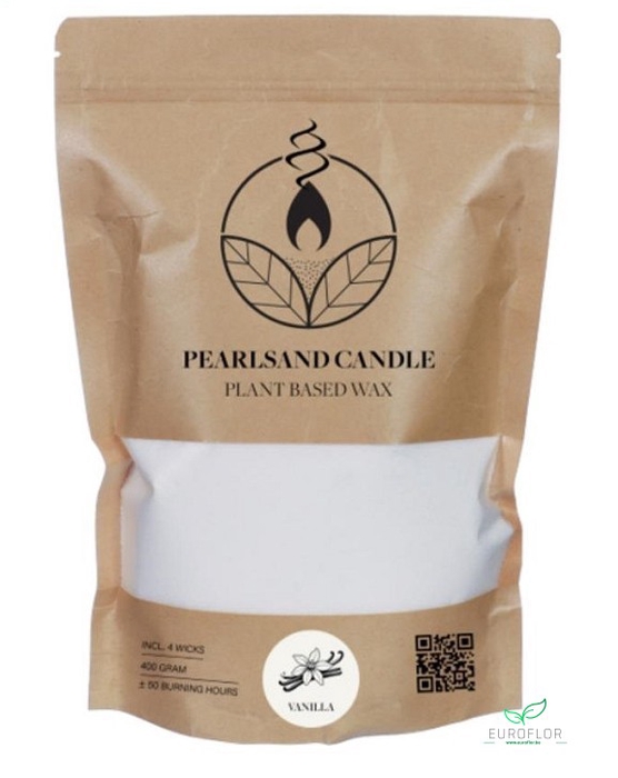 PEARLSAND CANDLE 400GR VANILLA (SCENTED!)