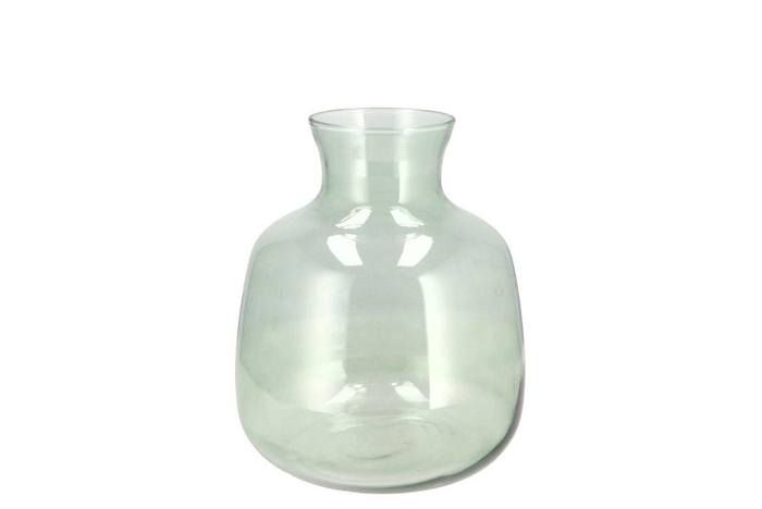 <h4>Mira Green Glass Bottle Big 16x16x19cm</h4>