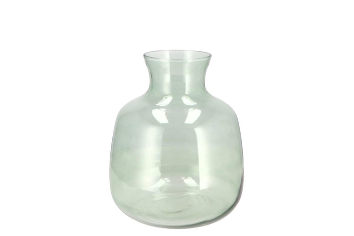 <h4>Mira Green Glass Bottle Big 16x16x19cm Nm</h4>