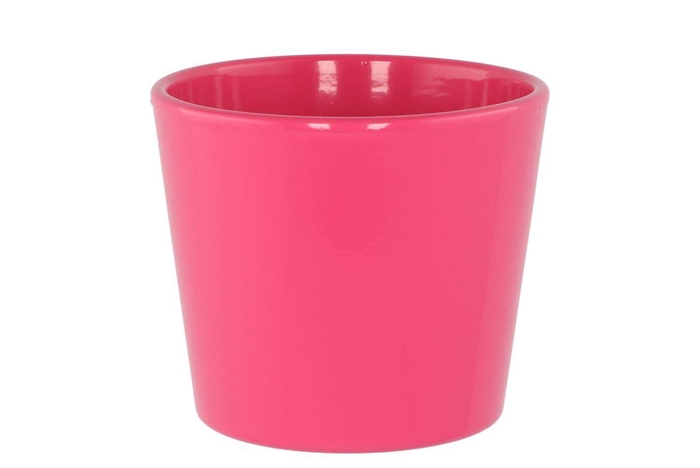 <h4>Ceramic Rose Shiny Pot 13cm Nm</h4>