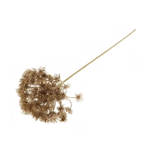 SILK  HERACLEUM GLITTER L60W15H15 gold