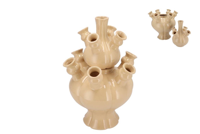 <h4>Rotterdam Sand Vase Tube 25x25x36cm Nm</h4>