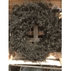 WREATH Ø35CM TIRIRICA WHITE MISTY