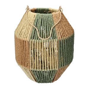 Lantern Lucera d11/20xh24.5 green/b