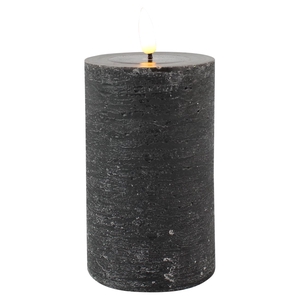 DF12-BD-75240 - Led candle 75x125mm black melting