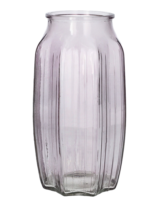 <h4>DF02-664324400 - Vase Suko d8.5/12xh22 soft lilac</h4>