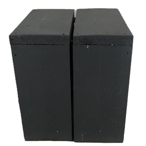 Display Block Wood Grey A2 40x40x43cm