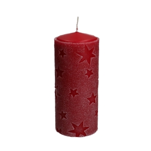Candle Cylinder Safe d06.5*15cm Star