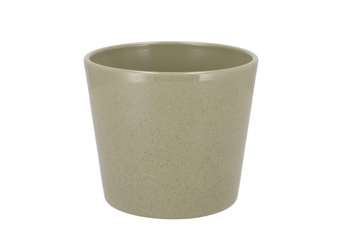 <h4>Ceramic Kiwi Stone Pot 13cm</h4>