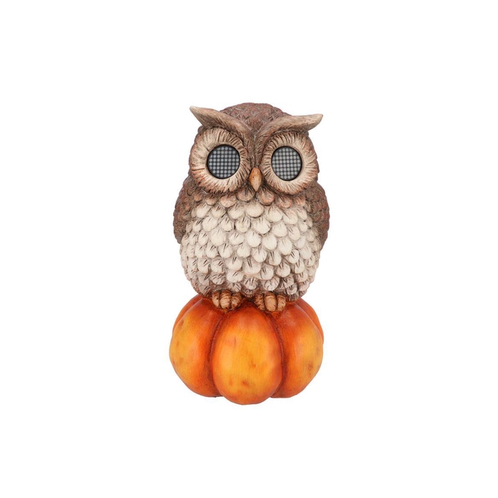 <h4>Yule Owl W Led Light 18x18x32cm</h4>