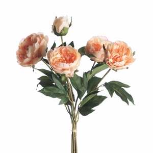 AF Peony Bundle L66cm Peach