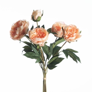 AF Peony Bundle L66cm Peach