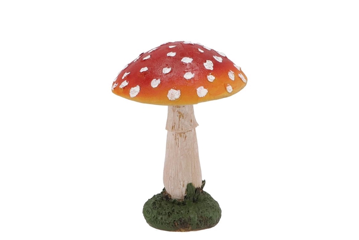 Mushroom Red9x9x12cm