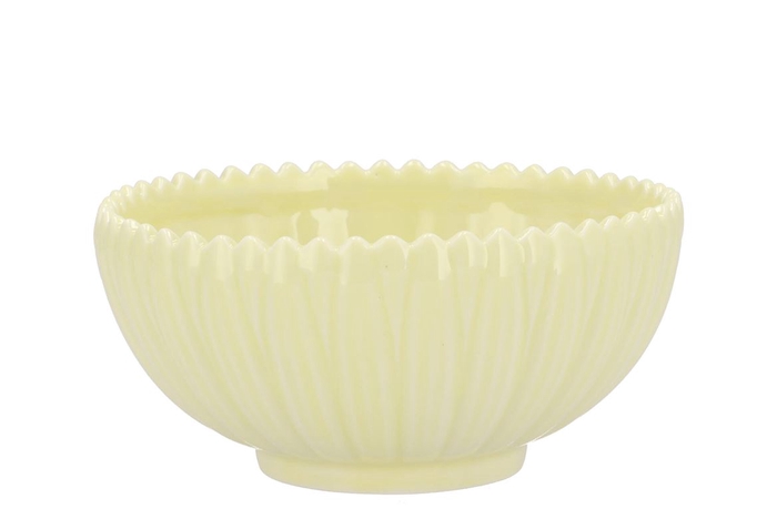 <h4>Bloom Daisy Dreamy Yellow Bowl 18x18x9cm</h4>