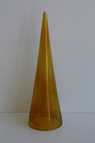 THEELICHTPUNT AMBER 15CM