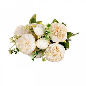 Artificial flowers Paeonia bouquet 41cm