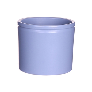 DF03-883832347 - Pot Lucca d14xh12.5 dusty blue matt