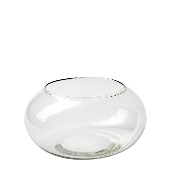 <h4>Glas Schaal bol d18*10cm</h4>