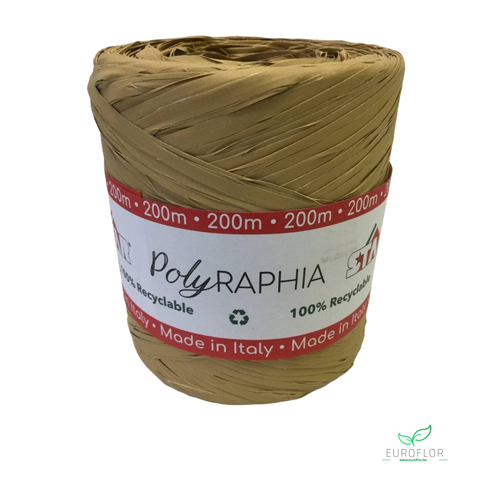 <h4>POLYRAPHIA LIGHT NATURAL 15MM 200M (color 3858)</h4>