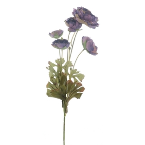 Ranunculus spray 61cm lavender