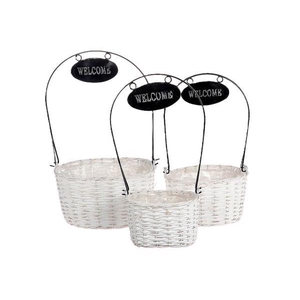 Basket Welcome S/3 Ov L29W23H48