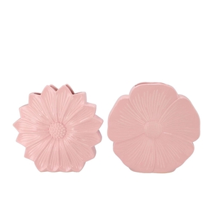 Bloom Pink Vase Daisy Ass 40x11x40cm