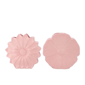 Bloom Pink Vase Daisy Ass 40x11x40cm