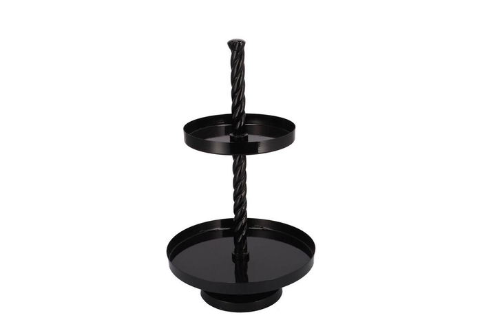 <h4>Storage Shelf Swirl Wild Black 35x35x62cm</h4>