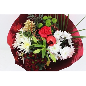 Boeket Supra Kerst Rood