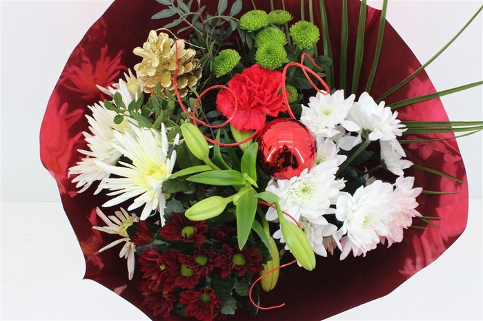 <h4>Boeket Supra Kerst Rood</h4>