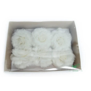 ROZEN VEREN ON WIRE BLEACHED 6PCS