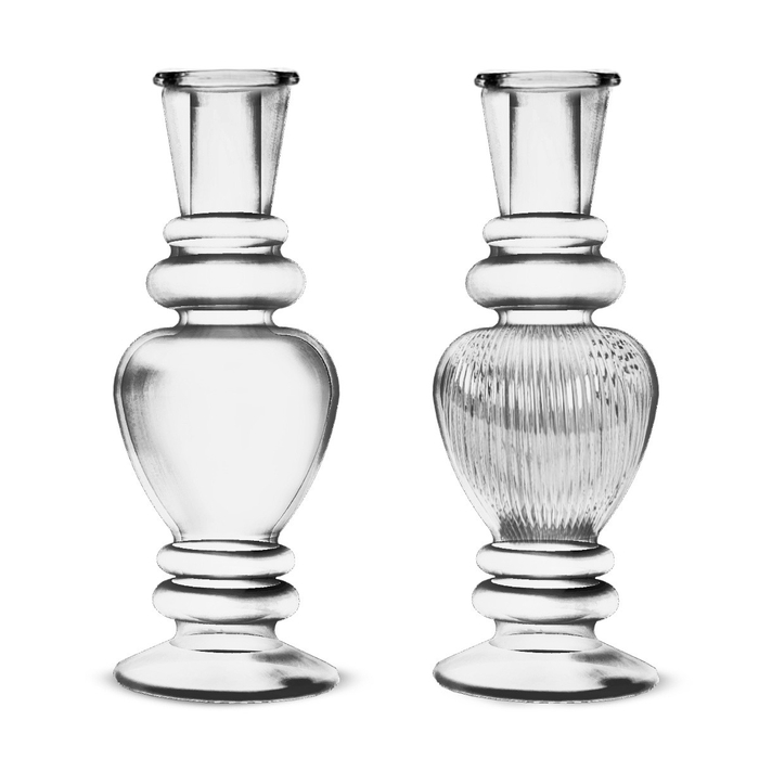 <h4>Glass Candle vase d06*16cm ass.</h4>