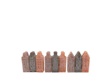 <h4>Candle A'dam House Woods Brown Mix 4x4x12cm</h4>