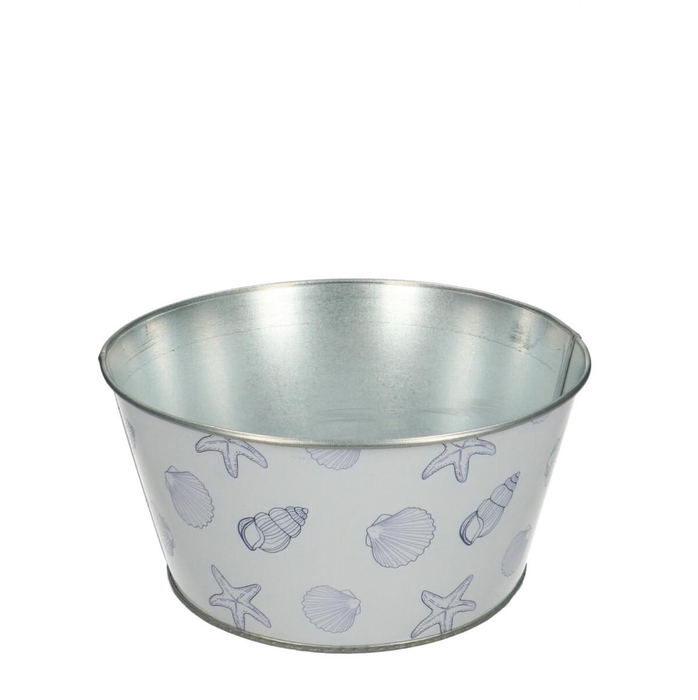 <h4>Maritime Zinc Ocean tray d18*09cm</h4>