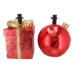 Glam Jolly Red Tree Standard Present Ass 29x28x42cm