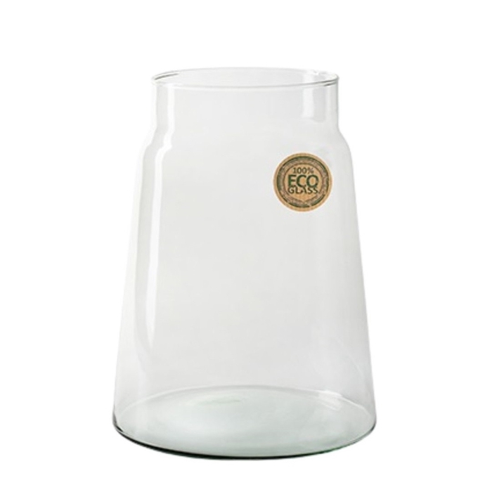 <h4>Glass eco vase atlas d19 25cm</h4>