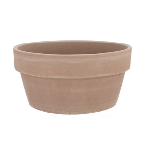 Terracotta Choco Cilinder Bowl 27x15cm