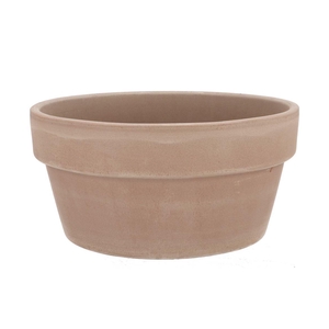 Terracotta Choco Cilinder Bowl 27x15cm
