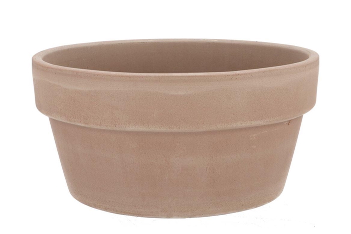 <h4>Terracotta Choco Cilinder Bowl 27x15cm</h4>