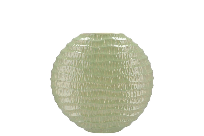 <h4>Lima Pistache Vase Oval 23x10x22cm</h4>