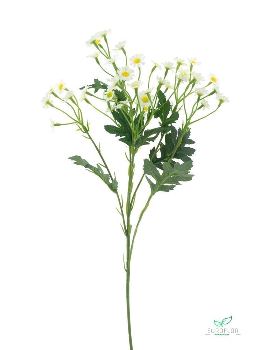 SILK FLOWERS - MINI DAISY SPRAY CREAM 61CM