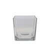 Glass Cube Vase Knyst H17x14x14cm