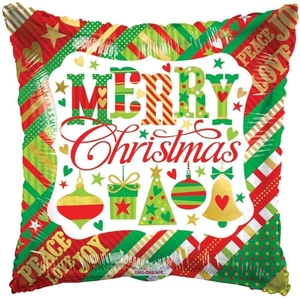 Christmas Balloon Merry Christmas 45cm