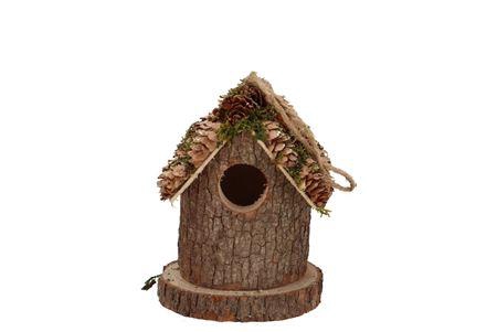 <h4>Festive Bird Nest Pine Moss 10x10x12cm</h4>