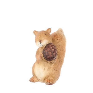 Herfst Deco eekhoorn 13.5*9*16.5cm