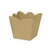<h4>CACHEPOT MINI 5,5X7X6,3CM C10 LISO KRAFT</h4>