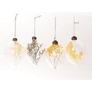 Hang. Egg Dried Flowers 4 Ass. L10.0w8.0