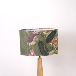 Lampshade oval 30x14xH20cm gr